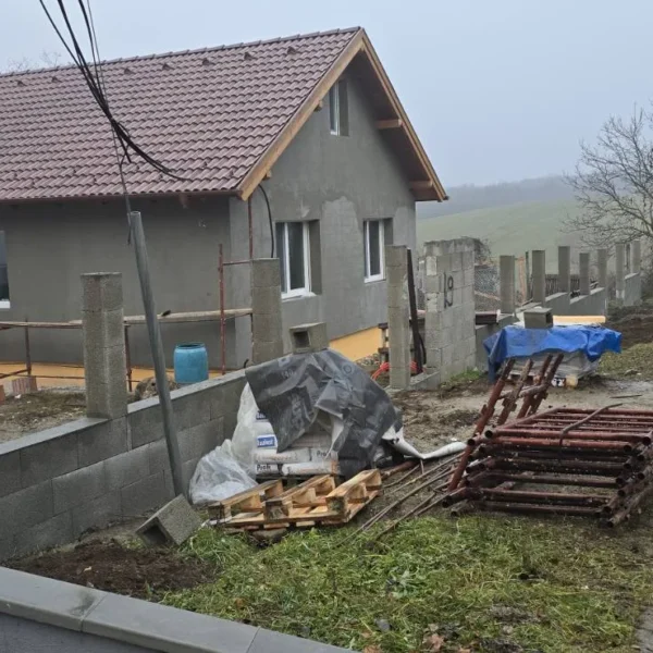 Homlokzati hőszigetelés (Dryvit) kivitelezése – 19. fotó