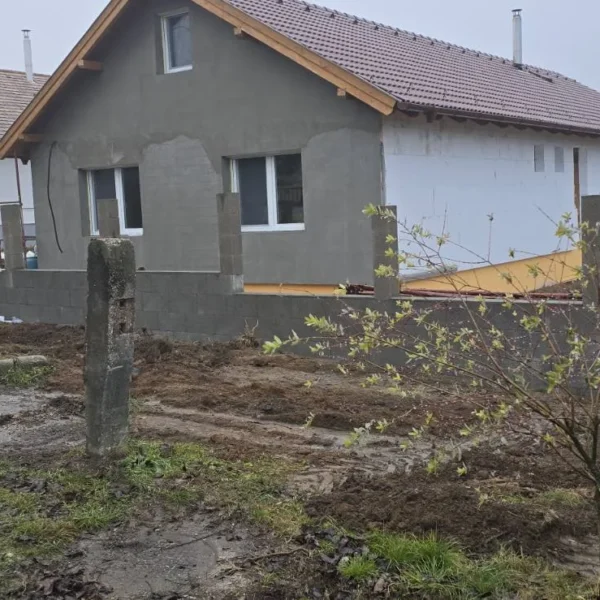 Homlokzati hőszigetelés (Dryvit) kivitelezése – 21. fotó