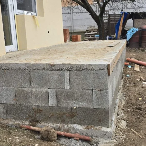 Homlokzati hőszigetelés (Dryvit) kivitelezése – 24. fotó