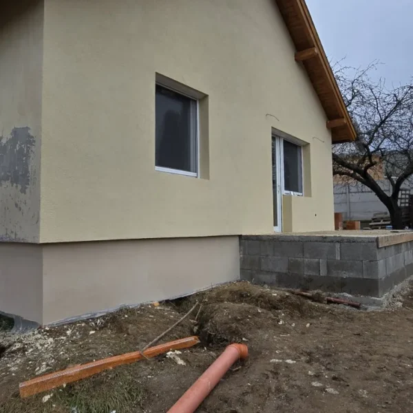 Homlokzati hőszigetelés (Dryvit) kivitelezése – 25. fotó