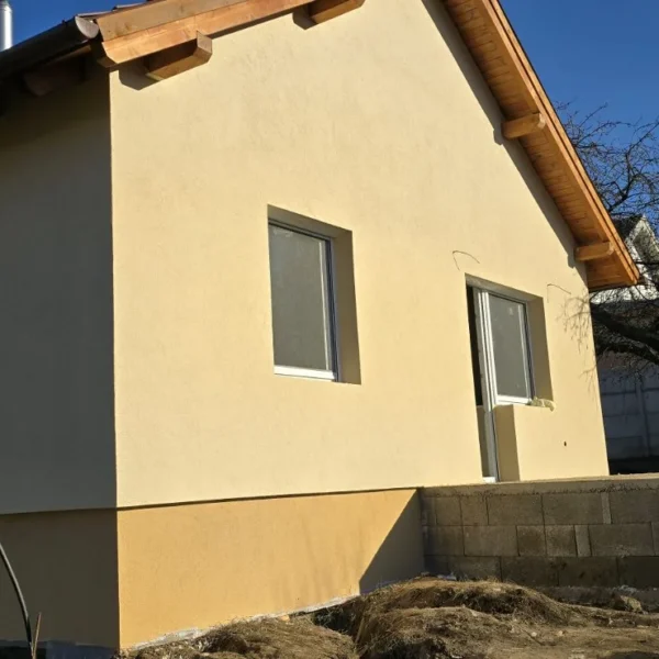 Homlokzati hőszigetelés (Dryvit) kivitelezése – 33. fotó