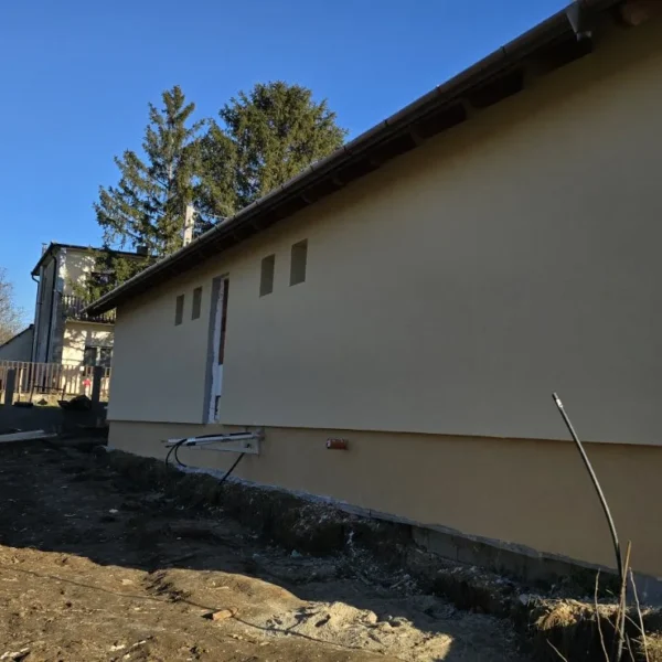 Homlokzati hőszigetelés (Dryvit) kivitelezése – 35. fotó