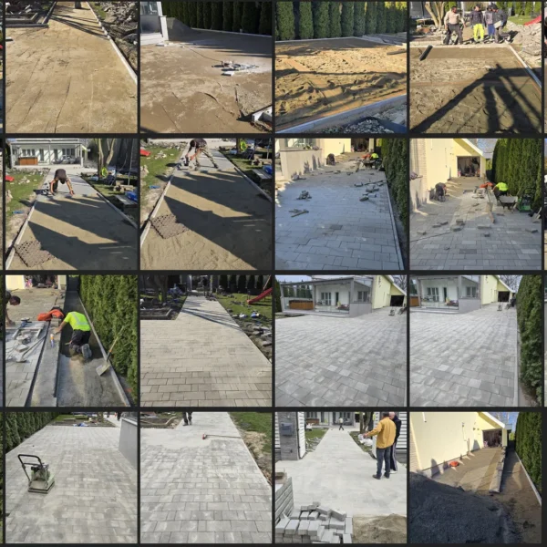 Térkövezés és tereprendezés – 30. fotó